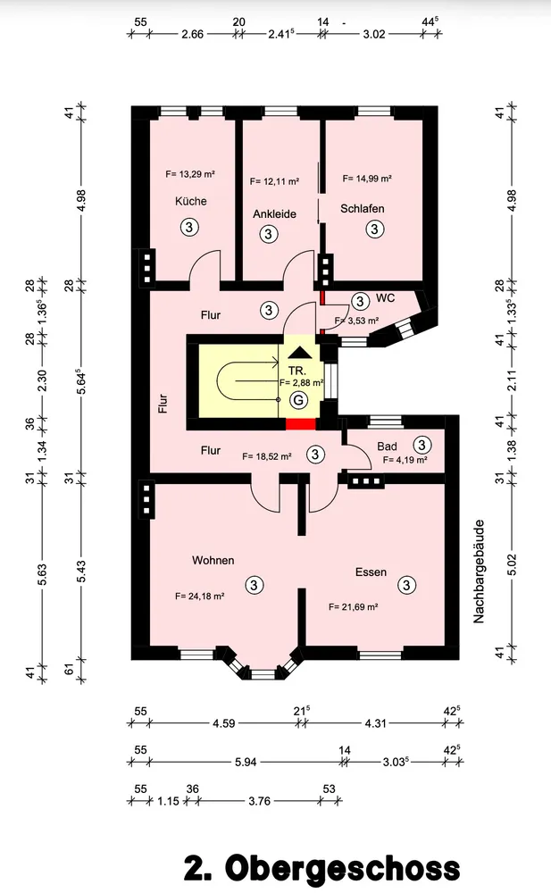 5 Zimmer Wohnung mit 112 m² in Hof – Bild 9
