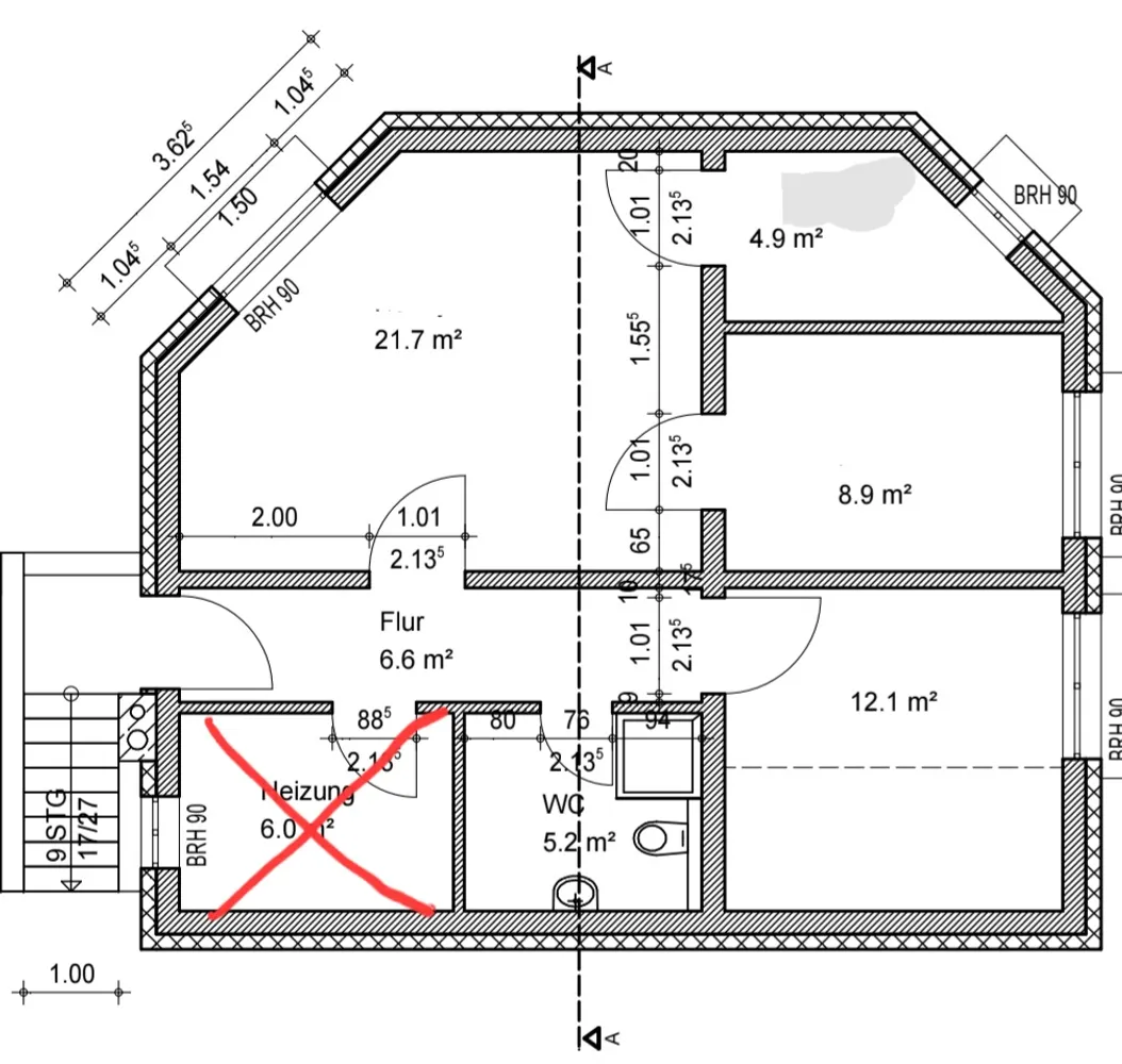 3 Zimmer Wohnung mit 60 m² in Berlin – Bild 2