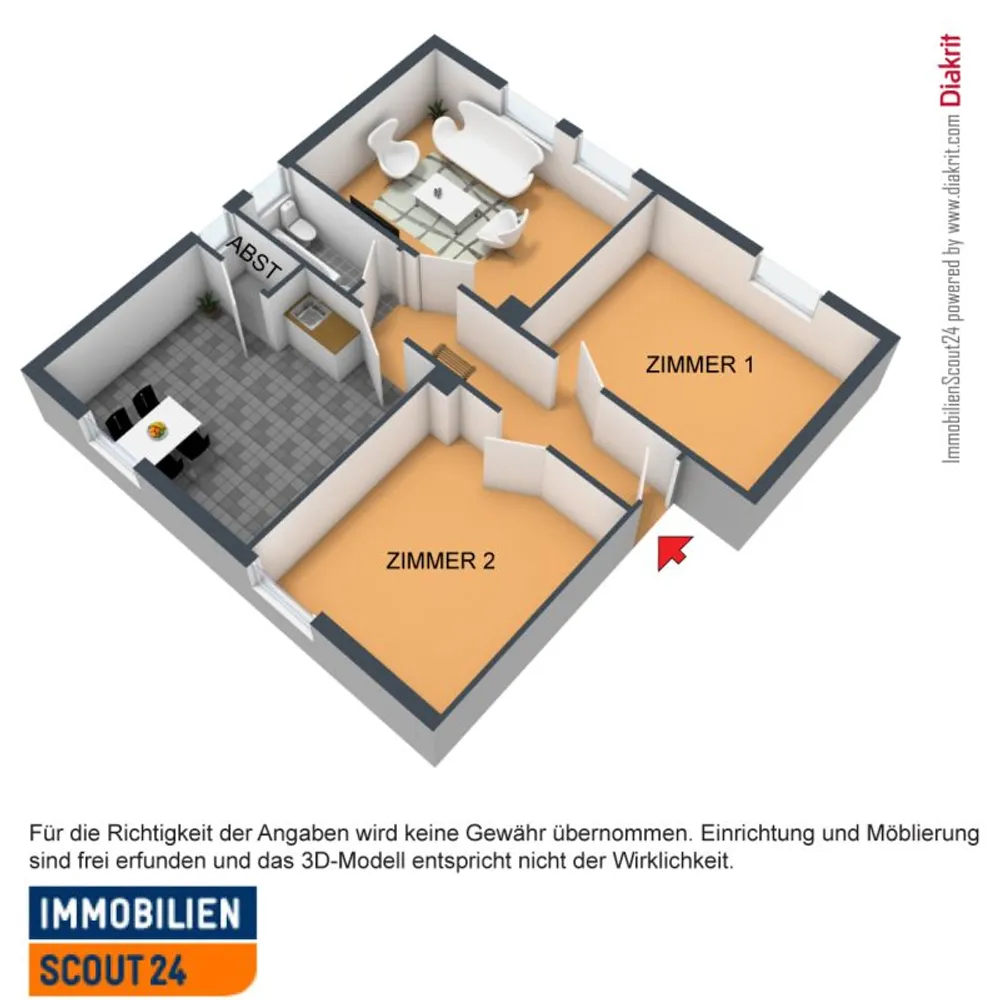 4 Zimmer Wohnung mit 85 m² in Wuppertal – Bild 2