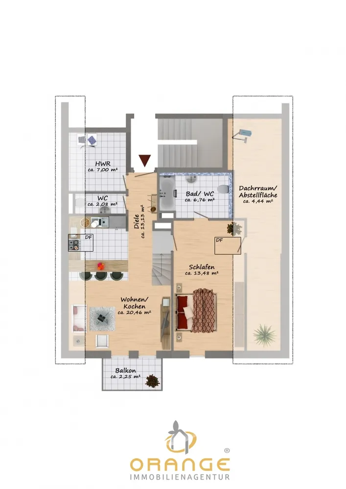 3 Zimmer Wohnung mit 65 m² in Regensburg – Bild 10