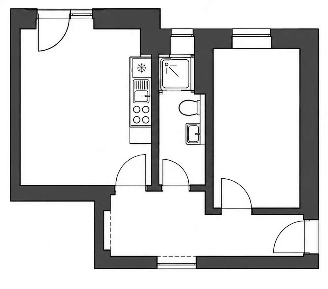 2 Zimmer Wohnung mit 34 m² in Berlin – Bild 7