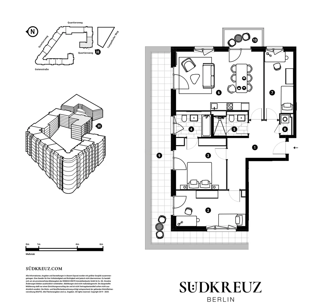 4 Zimmer Wohnung mit 116 m² in Berlin – Bild 7