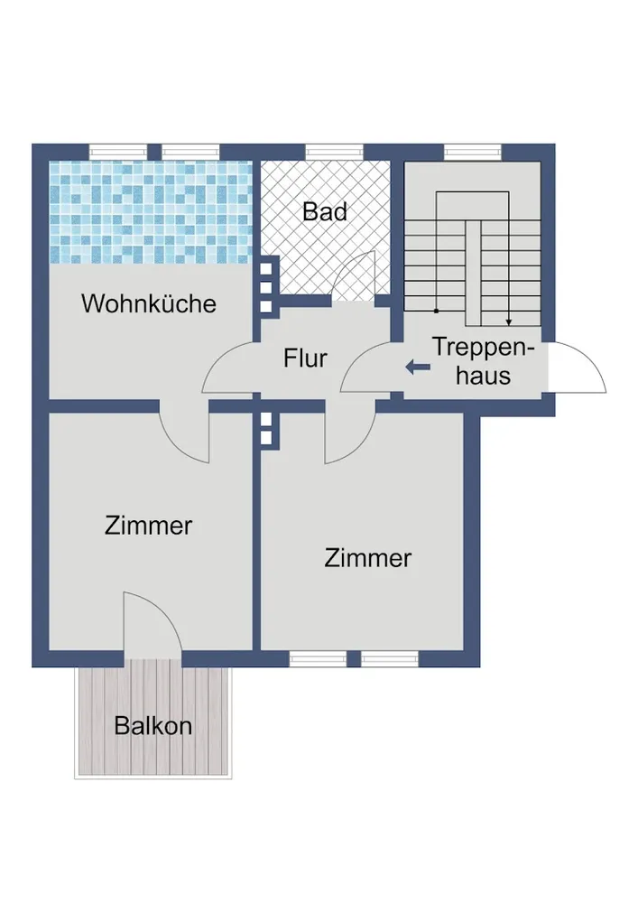 2 Zimmer Wohnung mit 53 m² in Kassel – Bild 4