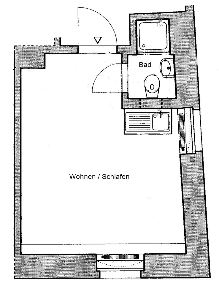 1 Zimmer Wohnung mit 18 m² in Dresden – Bild 8