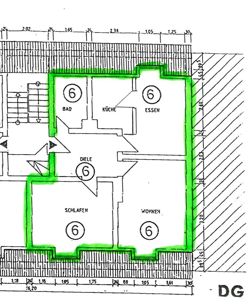 3 Zimmer Wohnung mit 53 m² in Köln – Bild 10