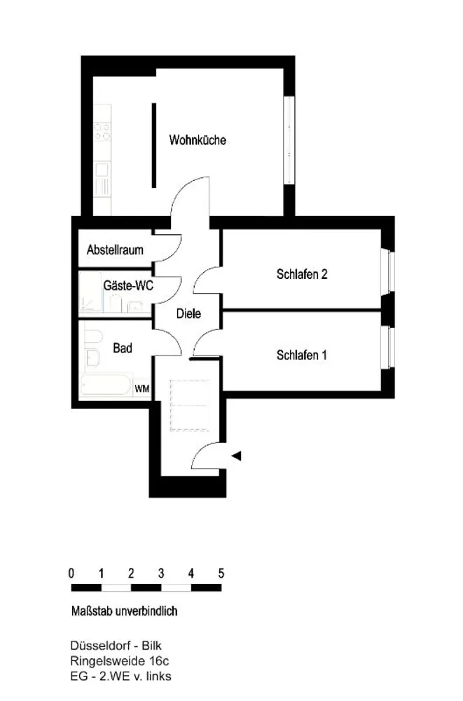 3 Zimmer Wohnung mit 88 m² in Düsseldorf – Bild 11