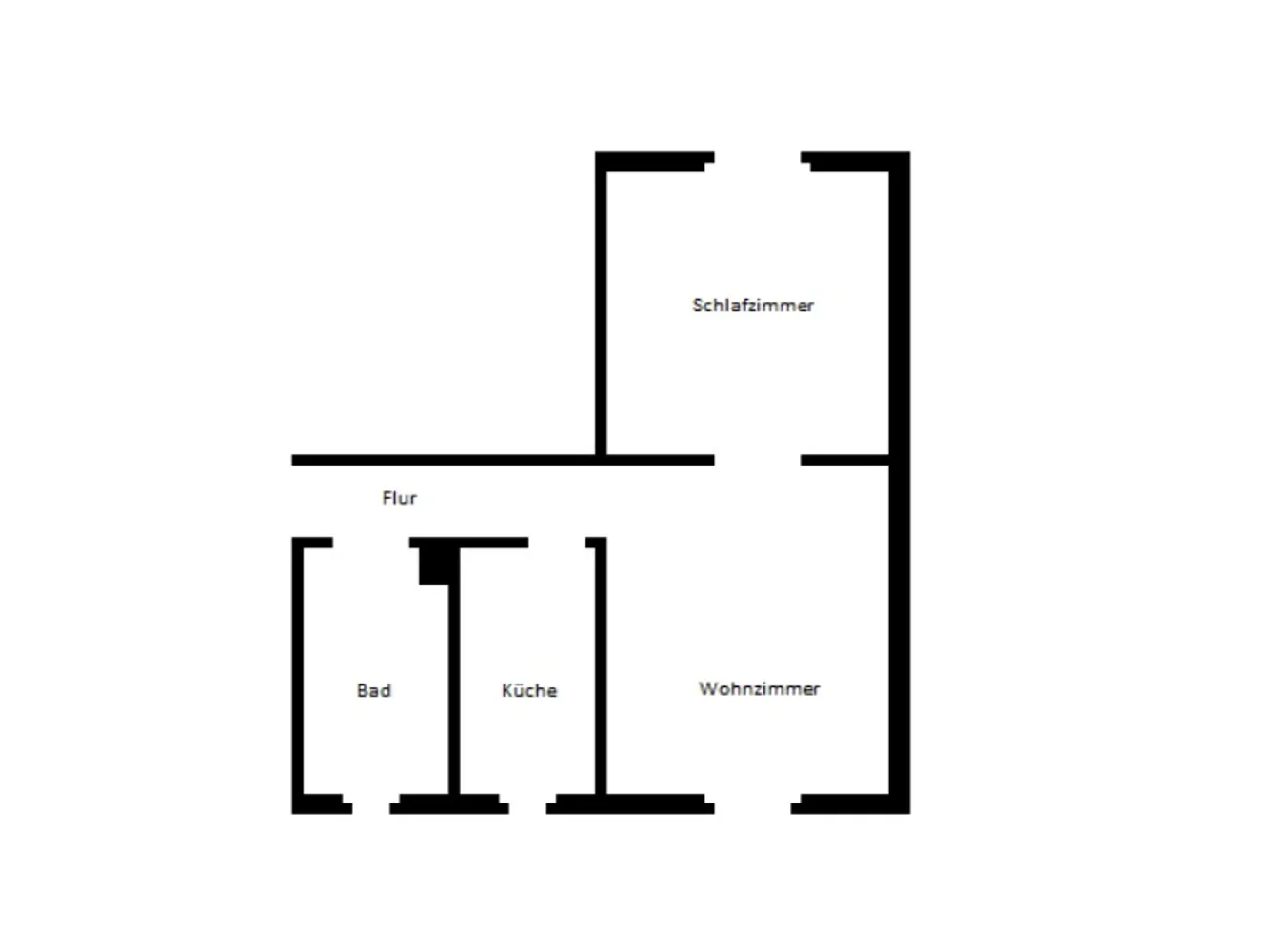 2 room apartment with 52 m² in Eilenburg – Photo 3