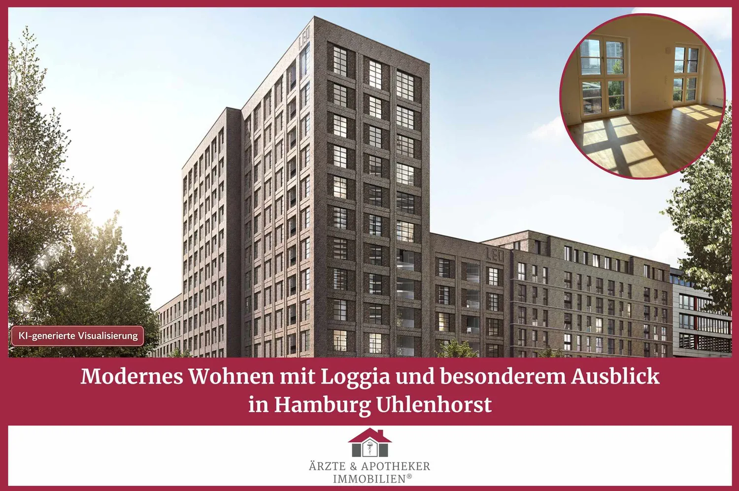 2 room apartment with 64 m² in Hamburg – Photo 1