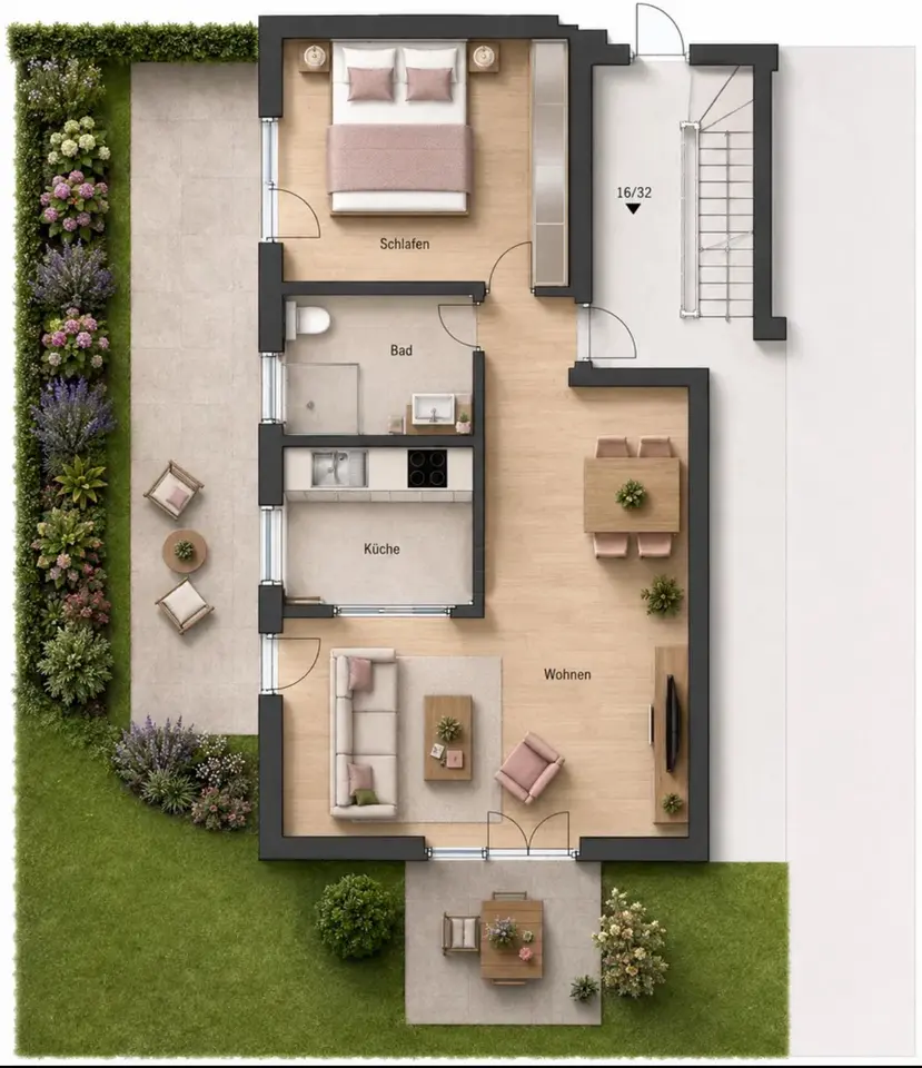 2 Zimmer Wohnung mit 53 m² in Passau – Bild 5