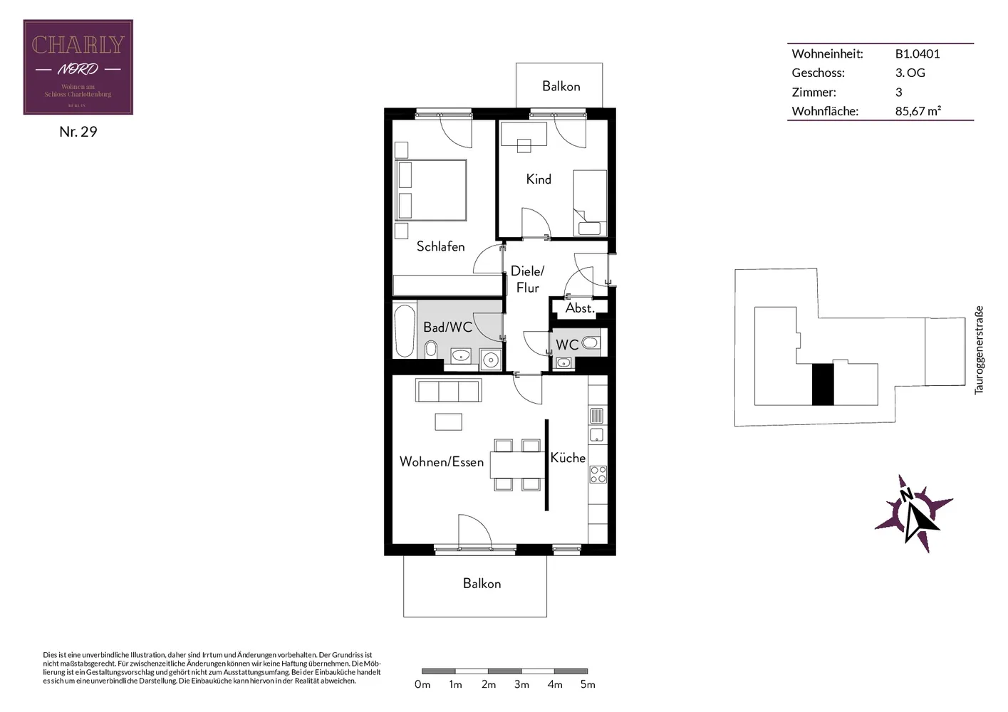3 Zimmer Wohnung mit 86 m² in Berlin – Bild 11