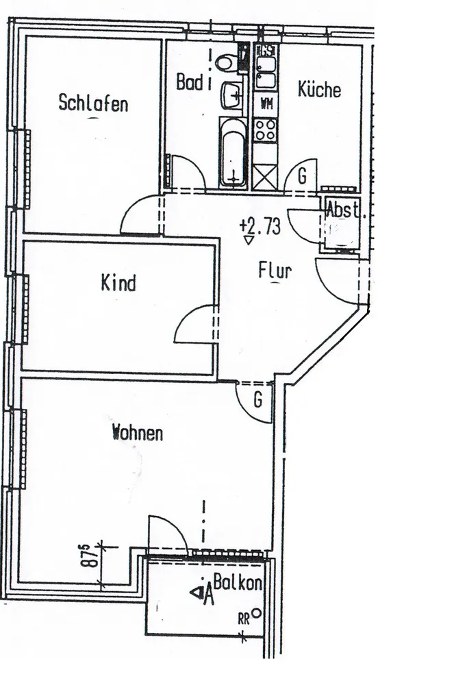 3 Zimmer Wohnung mit 82 m² in Schwerin – Bild 8