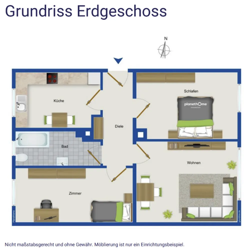 3 Zimmer Wohnung mit 57 m² in Mannheim – Bild 7
