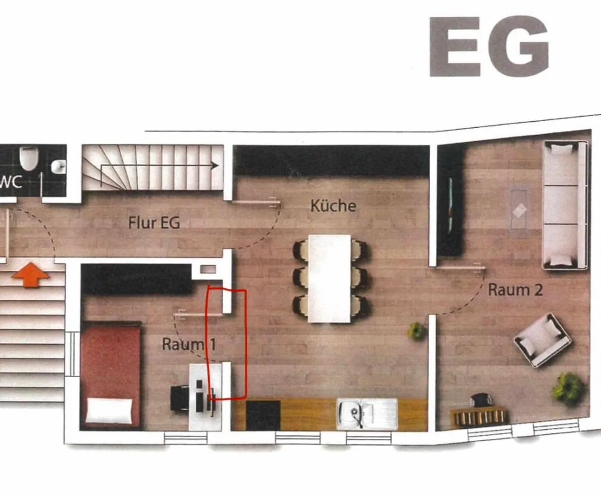 5 Zimmer Haus mit 88 m² in Bensheim – Bild 4