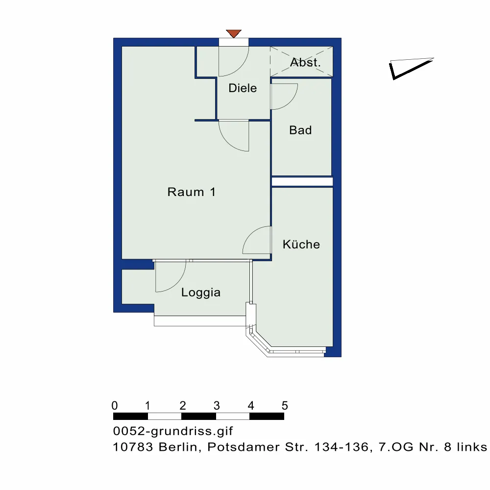 1 Zimmer Wohnung mit 46 m² in Berlin – Bild 6
