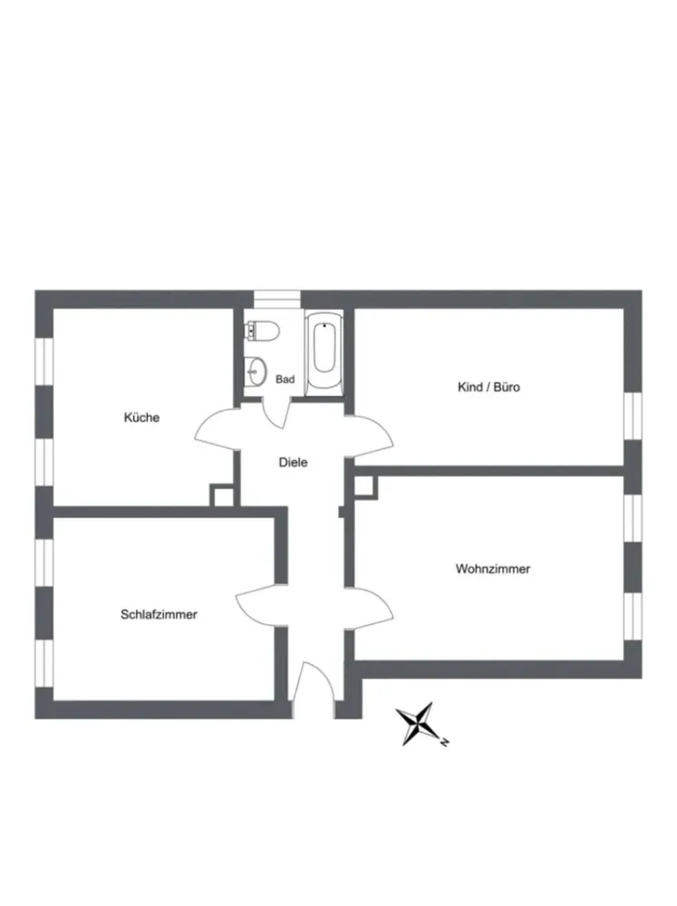 3 Zimmer Wohnung mit 78 m² in Wuppertal – Bild 8