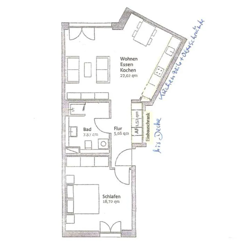2 Zimmer Wohnung mit 58 m² in Aachen – Bild 11