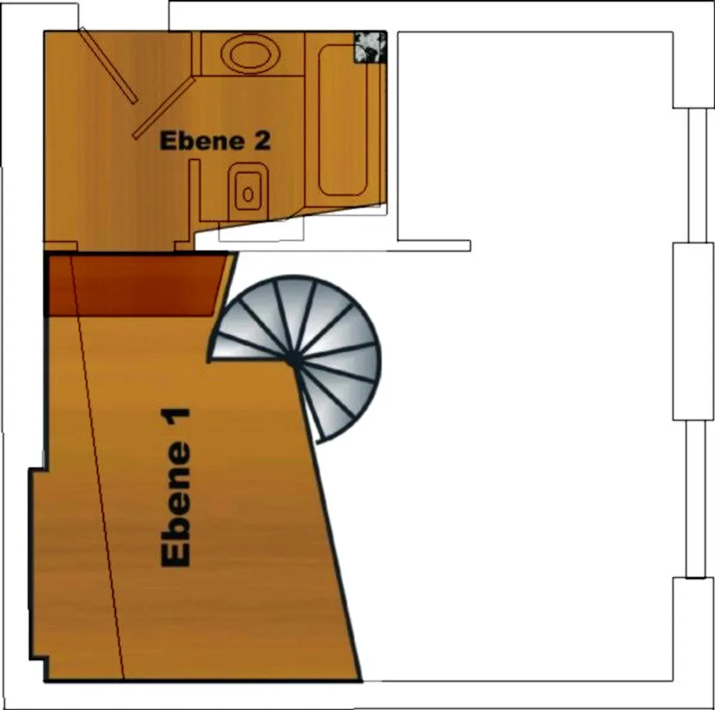 1 Zimmer Wohnung mit 40 m² in Berlin – Bild 2