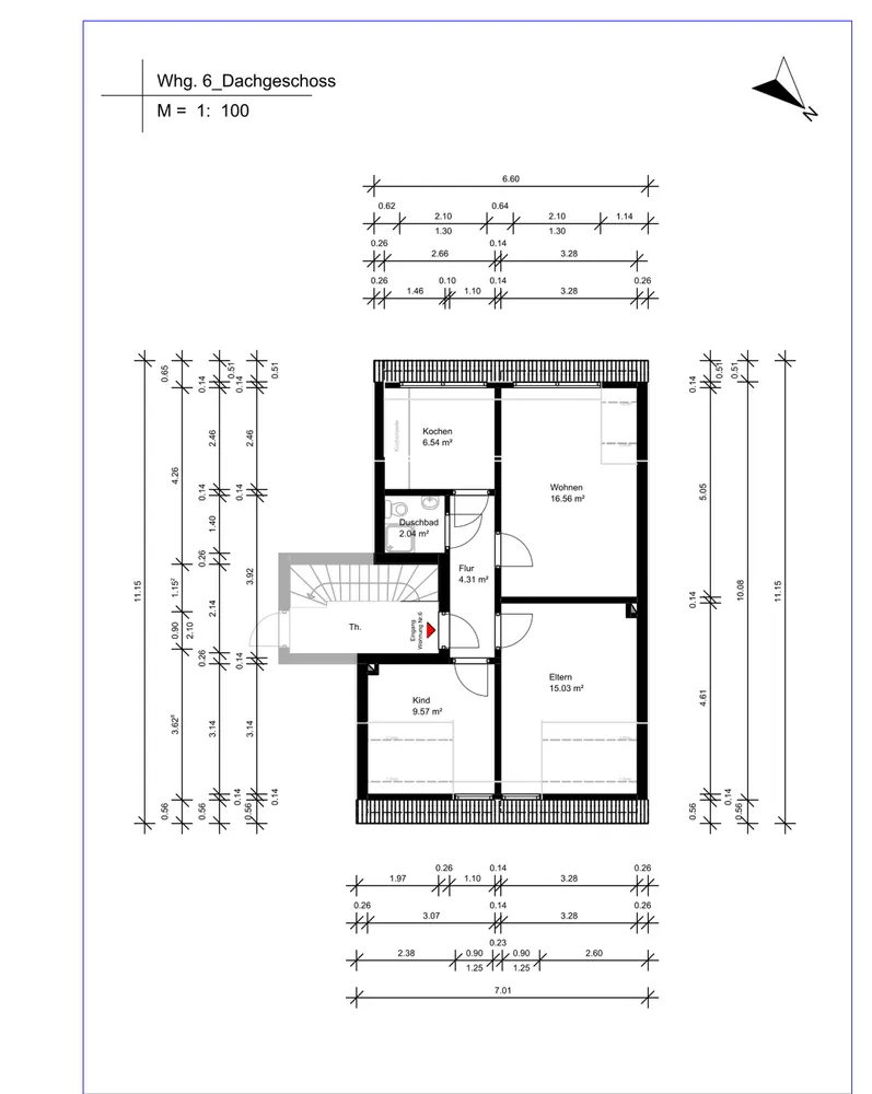 3 Zimmer Wohnung mit 50 m² in Bremen – Bild 8