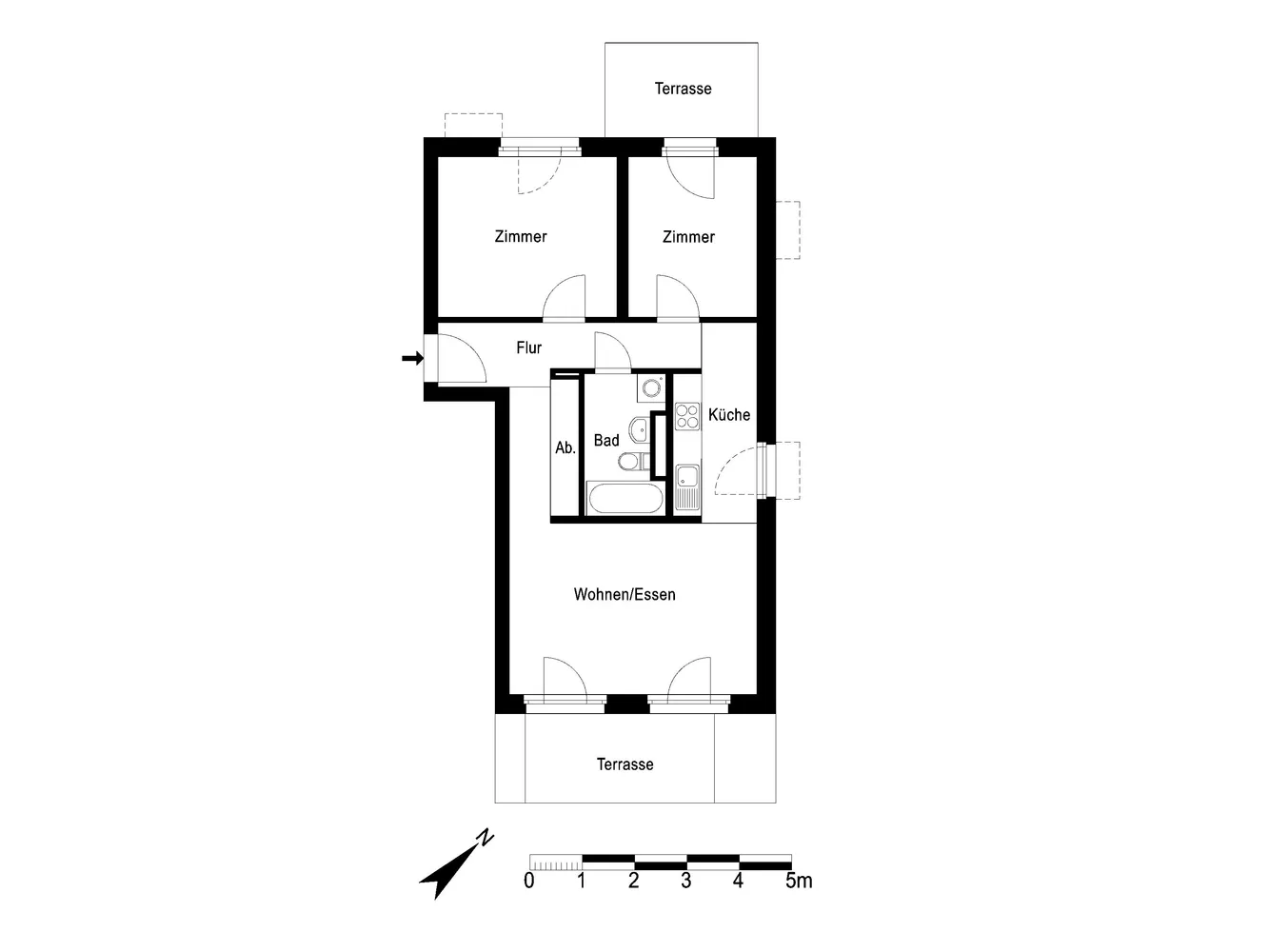 3 Zimmer Wohnung mit 67 m² in Berlin – Bild 2