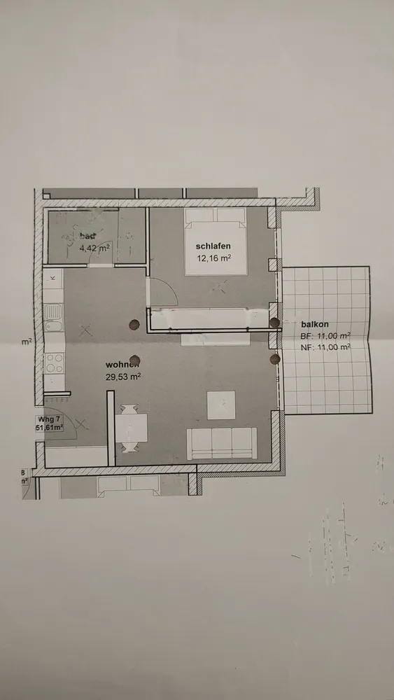 2 Zimmer Wohnung mit 52 m² in Ingolstadt – Bild 7