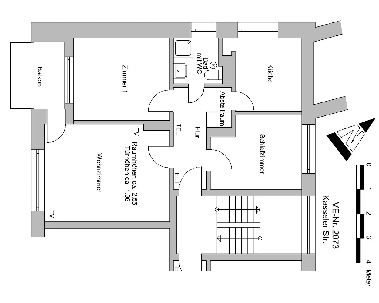 3 room apartment with 66 m² in Bremen – Photo 2