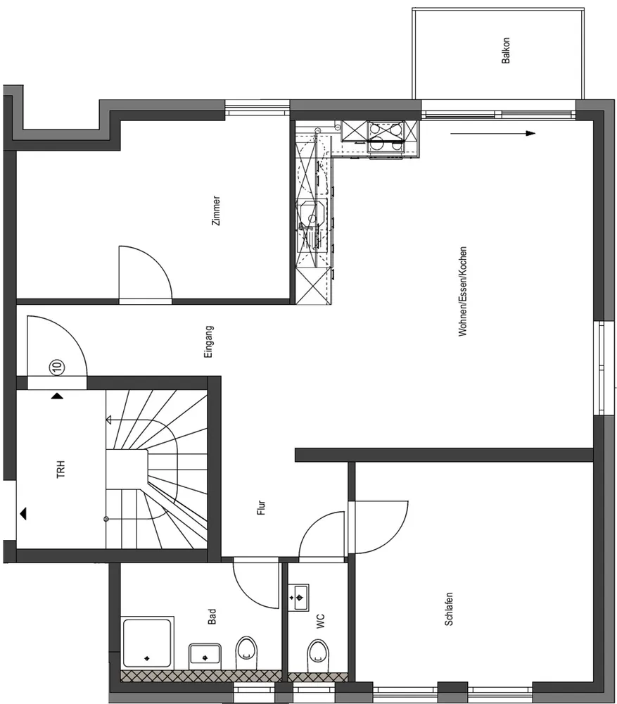 3 Zimmer Wohnung mit 76 m² in Ludwigsburg – Bild 12