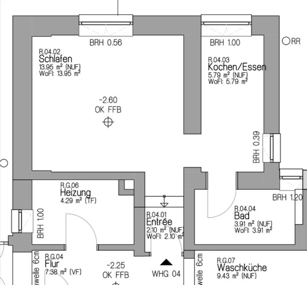 1 room apartment with 26 m² in Mannheim – Photo 3