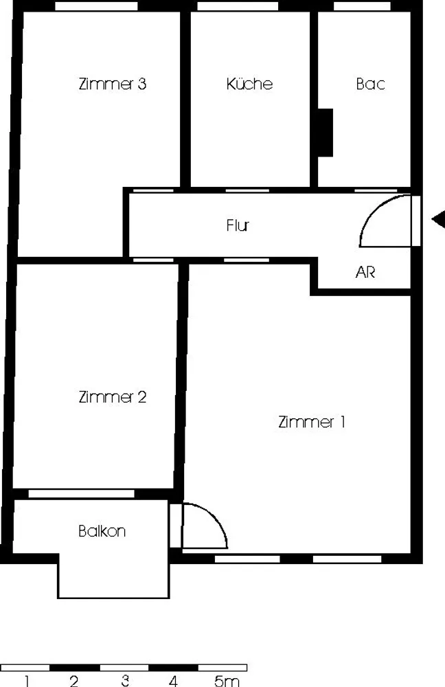 3 Zimmer Wohnung mit 79 m² in Berlin – Bild 4