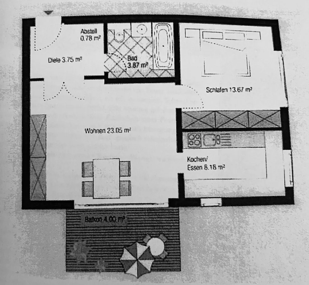2 Zimmer Wohnung mit 55 m² in Potsdam – Bild 1
