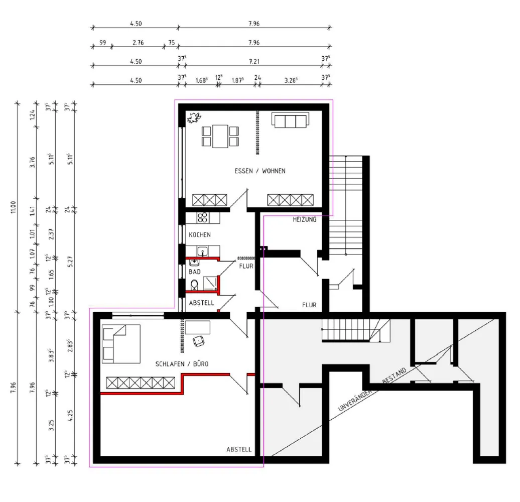 2 Zimmer Wohnung mit 113 m² in Kiel – Bild 7