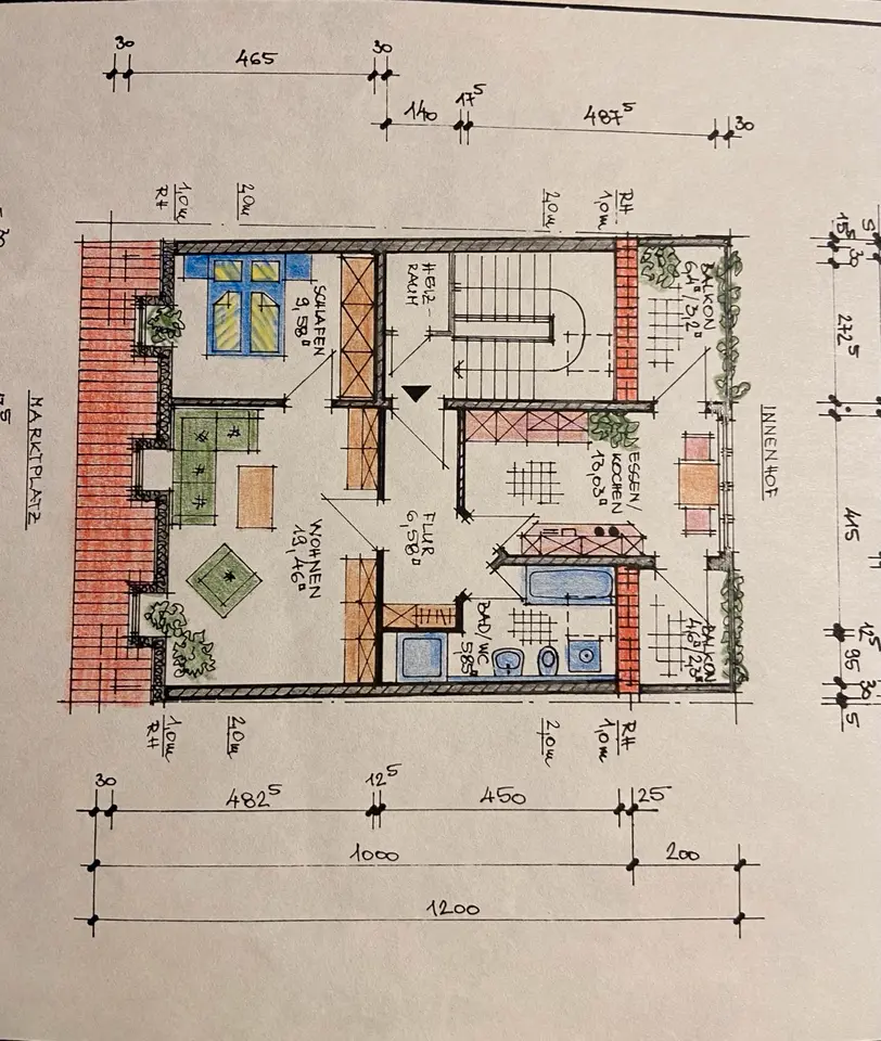 2 Zimmer Wohnung mit 60 m² in Weimar – Bild 5