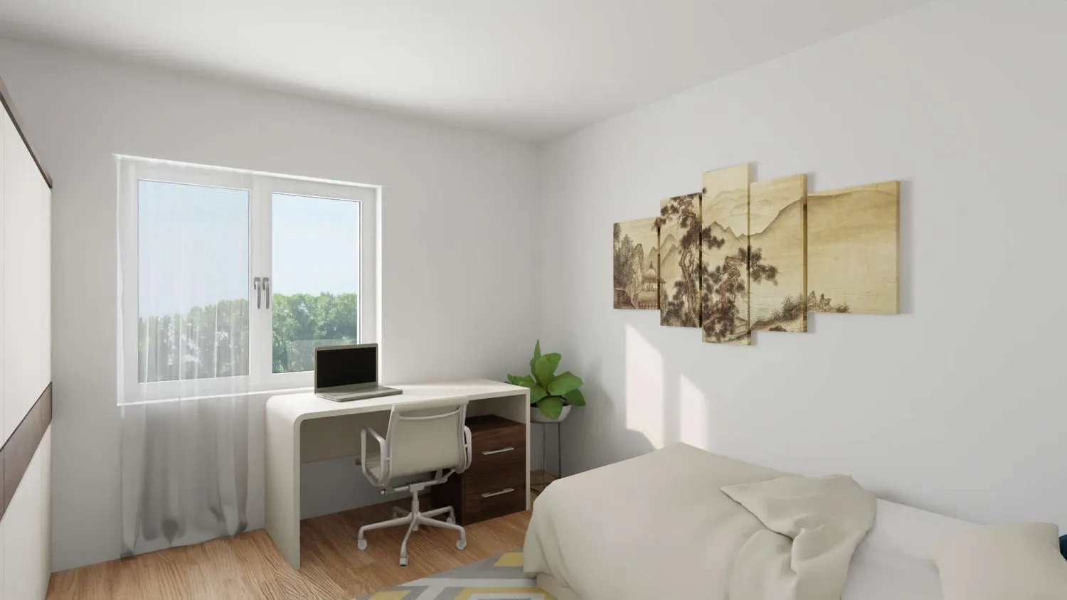 1 Zimmer Wohnung mit 10 m² in München – Bild 1