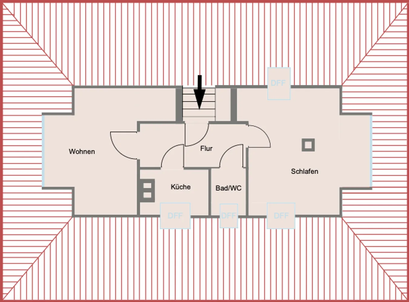 2 Zimmer Wohnung mit 50 m² in Ludwigsburg – Bild 9