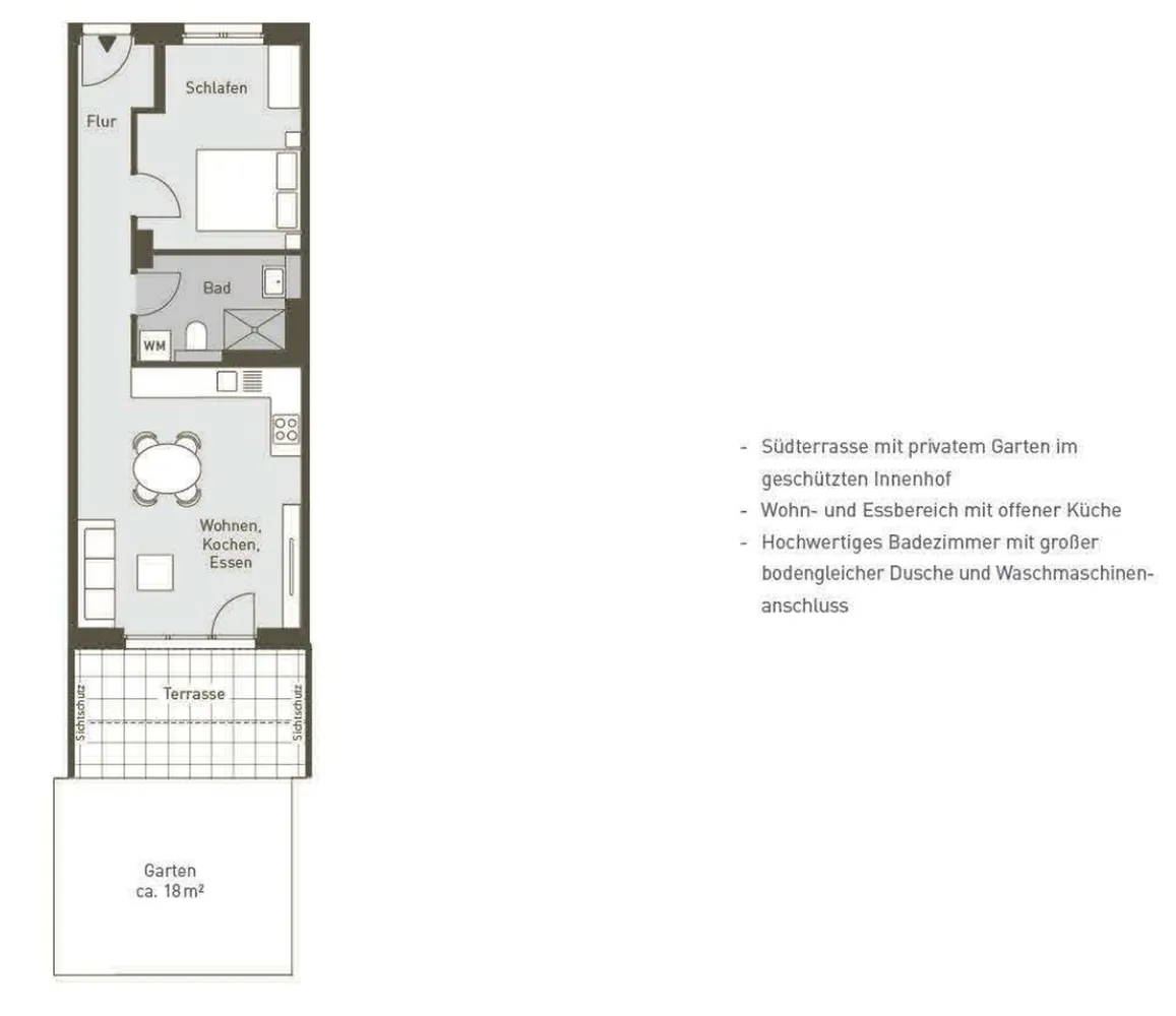 2 Zimmer Wohnung mit 56 m² in Nürnberg – Bild 6