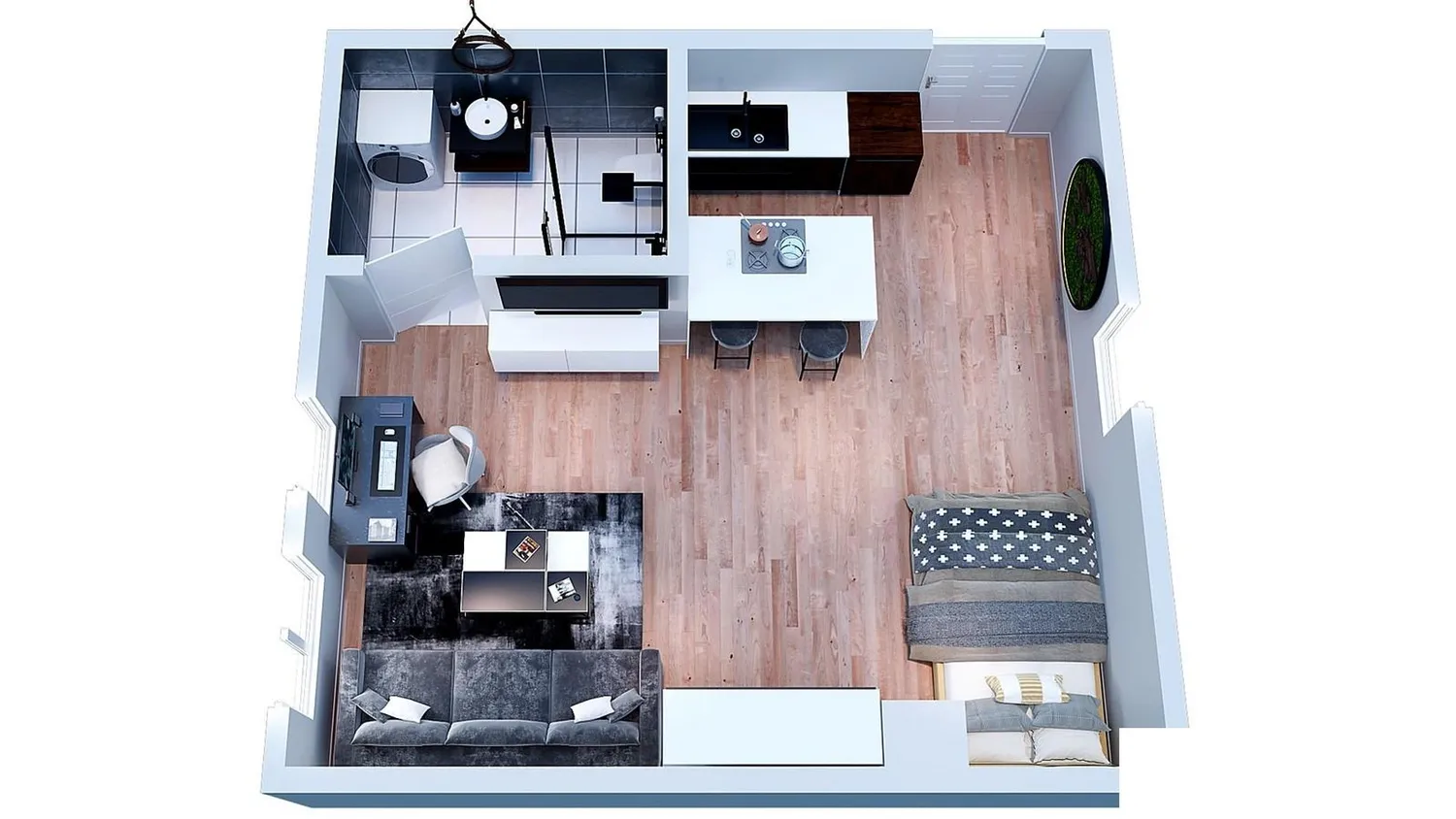 1 Zimmer Wohnung mit 42 m² in Berlin – Bild 4