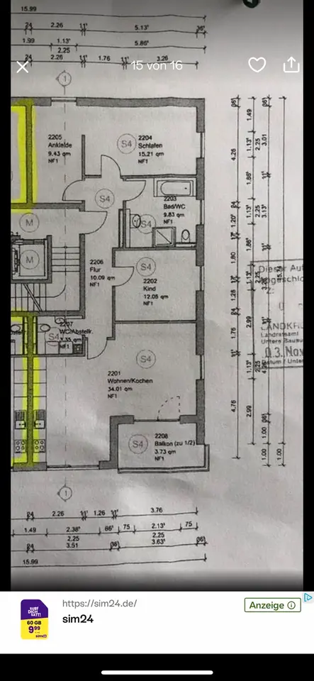 4 Zimmer Wohnung mit 98 m² in Duderstadt – Bild 4