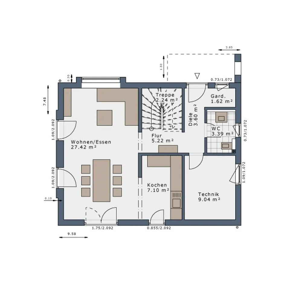 4 Zimmer Haus mit 120 m² in Duisburg – Bild 5
