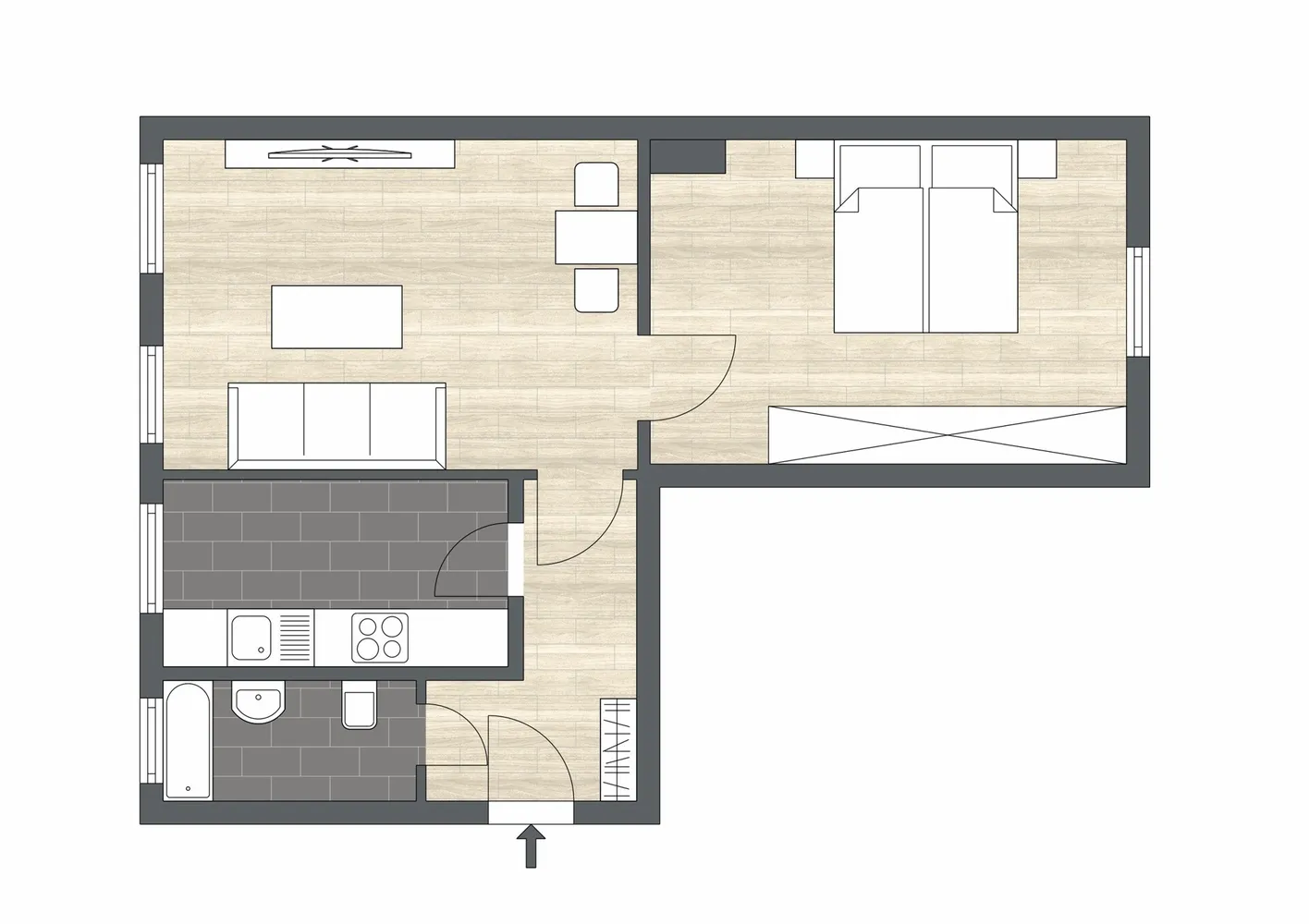 2 Zimmer Wohnung mit 49 m² in Solingen – Bild 4