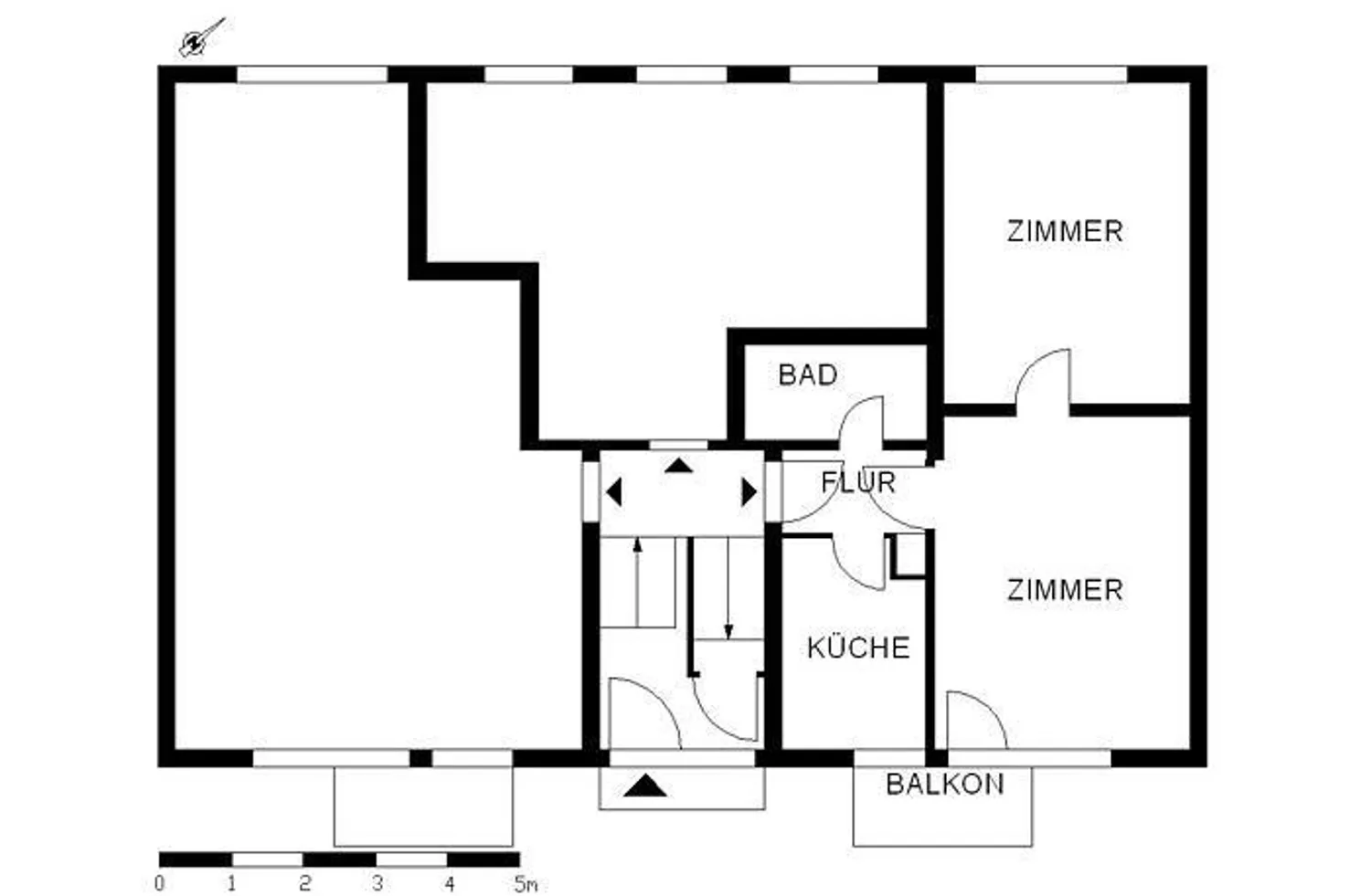 2 Zimmer Wohnung mit 44 m² in Bremen – Bild 2