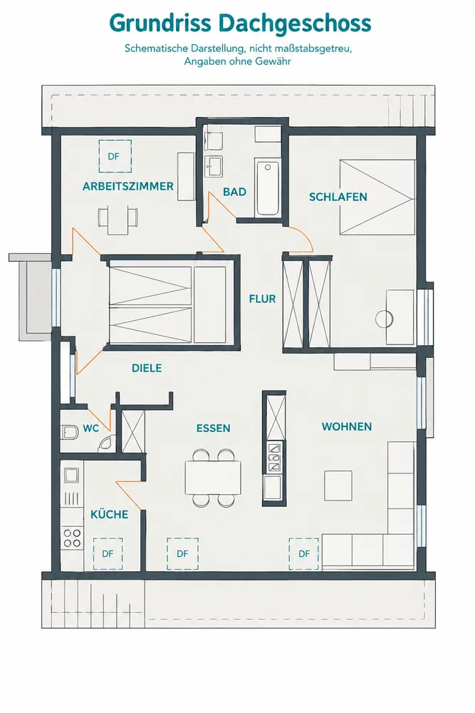4 Zimmer Wohnung mit 82 m² in Dortmund – Bild 6