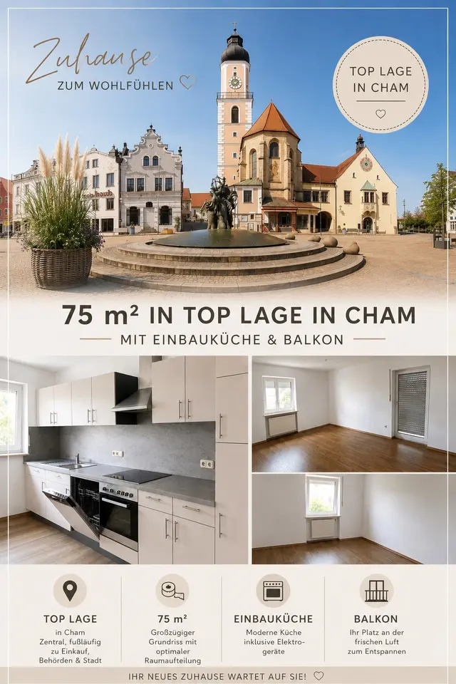 2 Zimmer Wohnung mit 63 m² in Cham – Bild 8