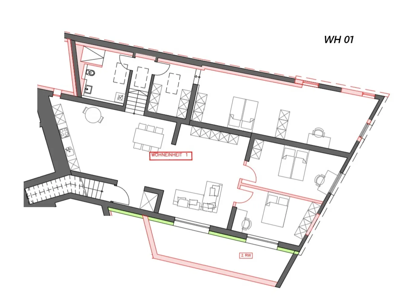 5 Zimmer Wohnung mit 164 m² in Bad Kreuznach – Bild 4