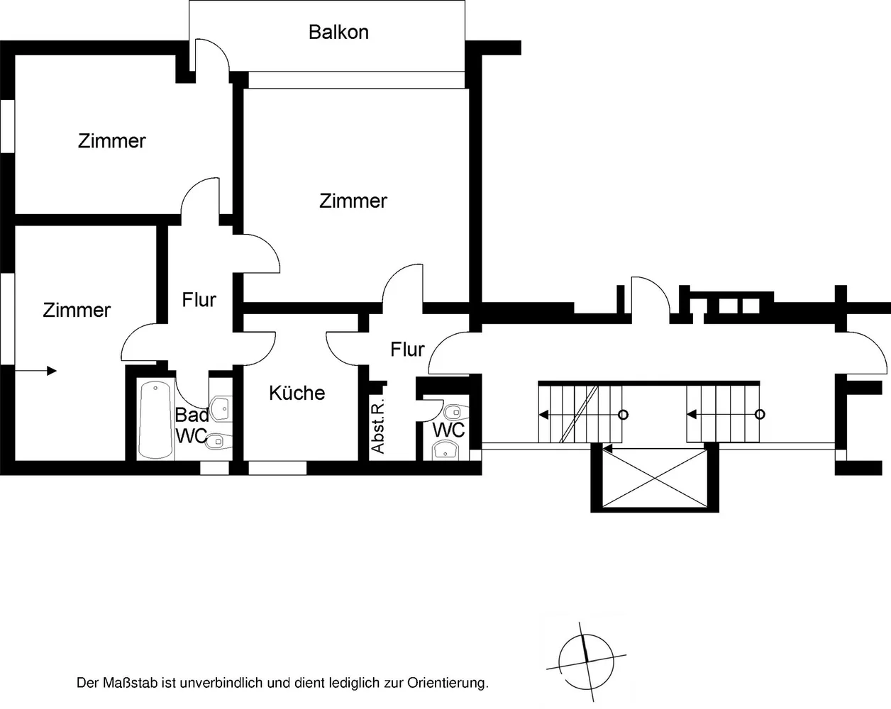 3 Zimmer Wohnung mit 88 m² in Bielefeld – Bild 2