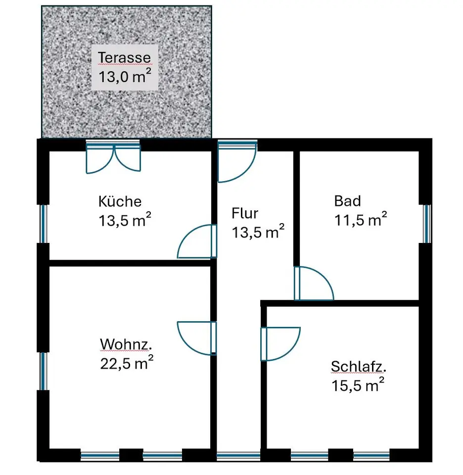 2 Zimmer Wohnung mit 78 m² in Limburg an der Lahn – Bild 4