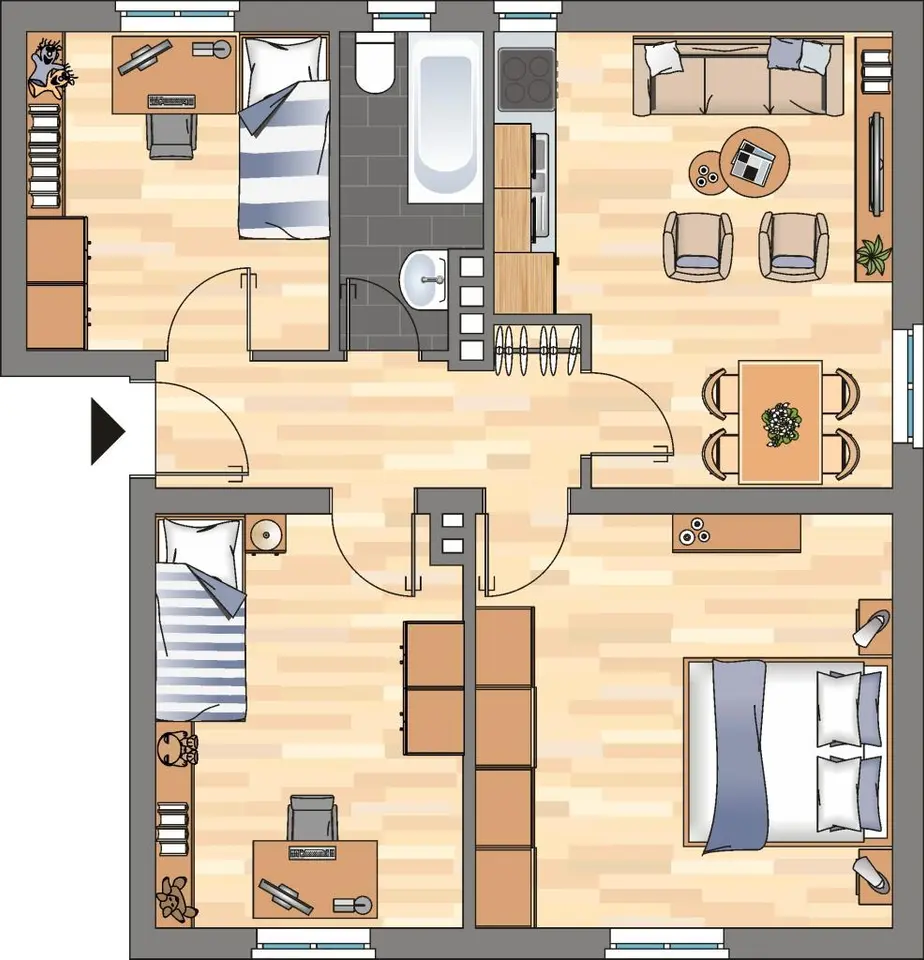 3 Zimmer Wohnung mit 65 m² in Wilhelmshaven – Bild 10
