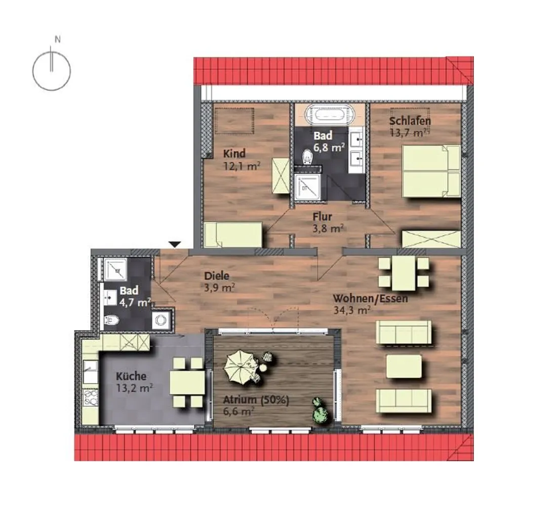 3 Zimmer Wohnung mit 99 m² in Berlin – Bild 11