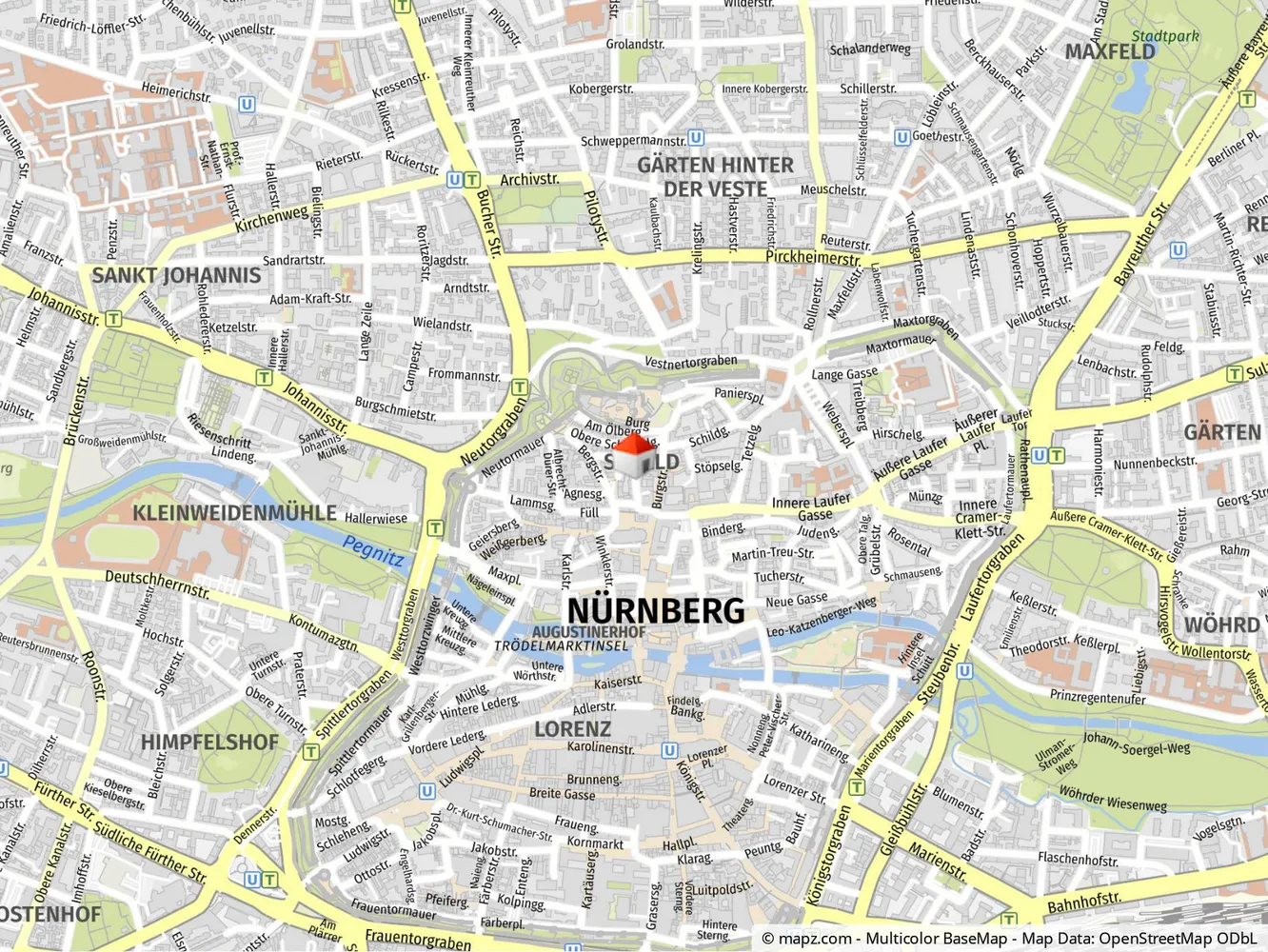 3 Zimmer Wohnung mit 60 m² in Nürnberg – Bild 2