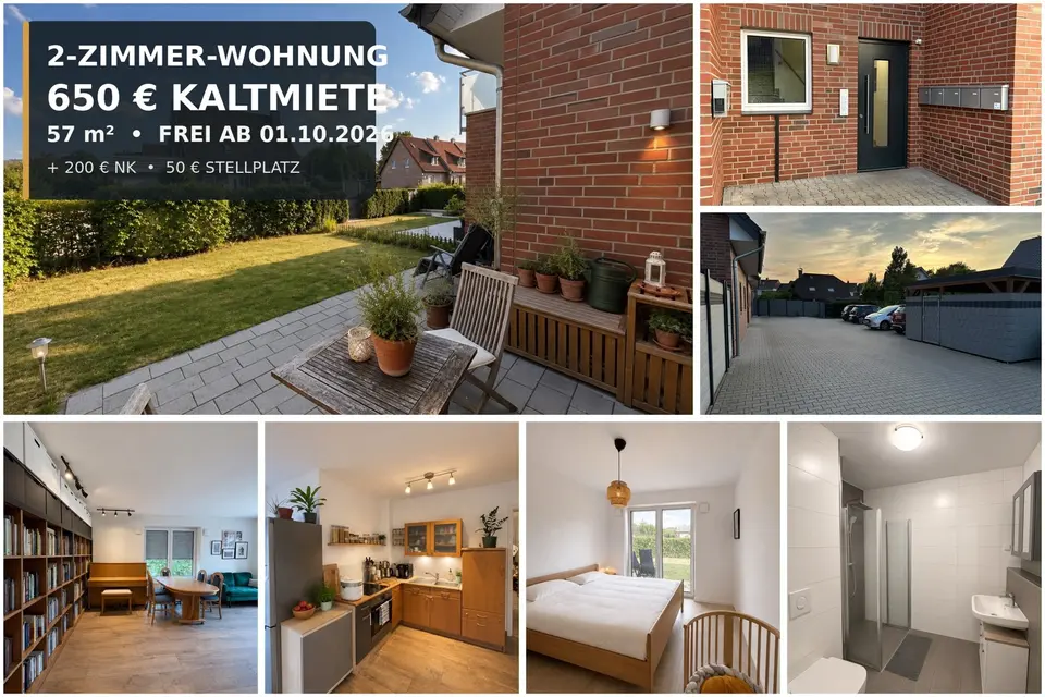 2 Zimmer Wohnung mit 57 m² in Coesfeld – Bild 4