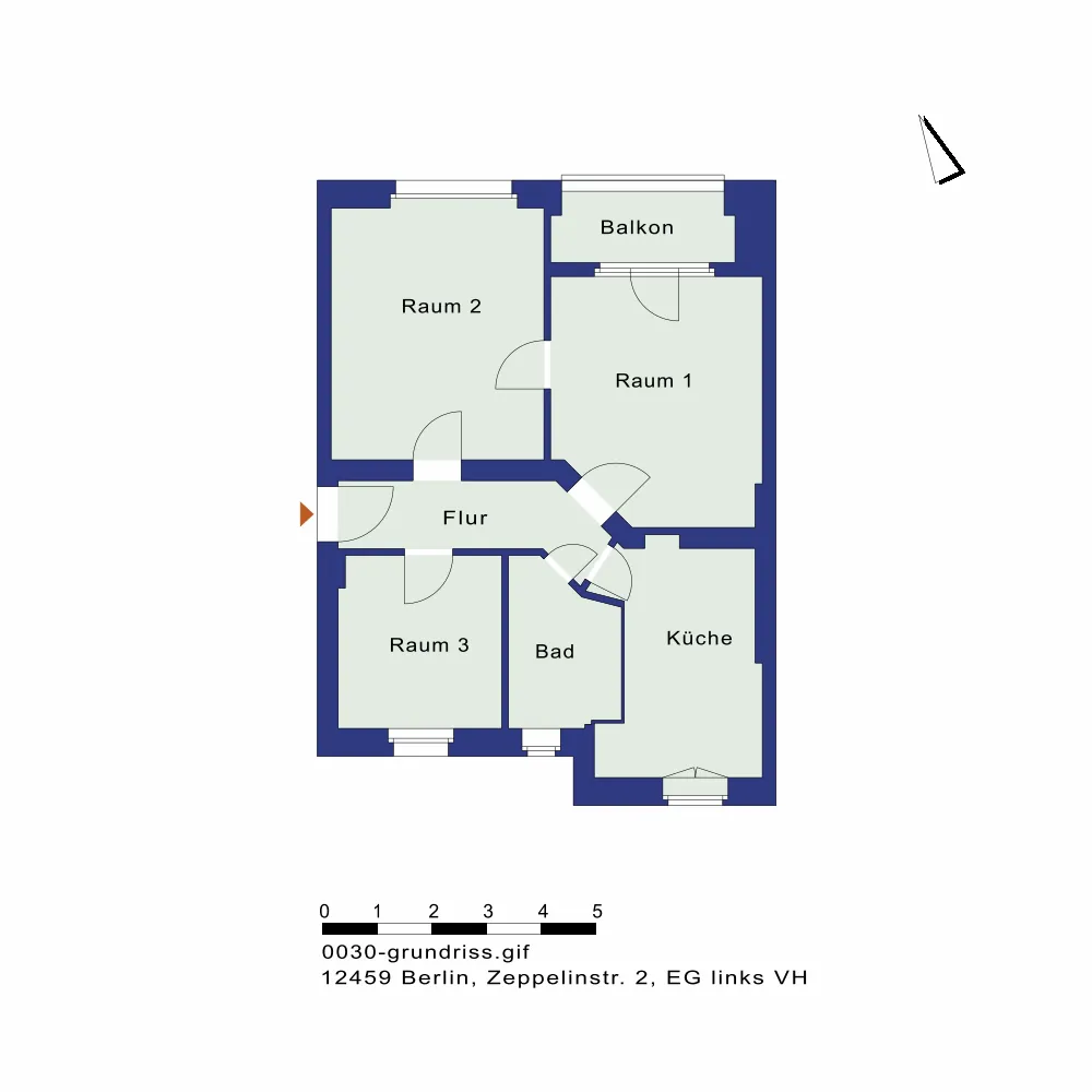 3 Zimmer Wohnung mit 68 m² in Berlin – Bild 9