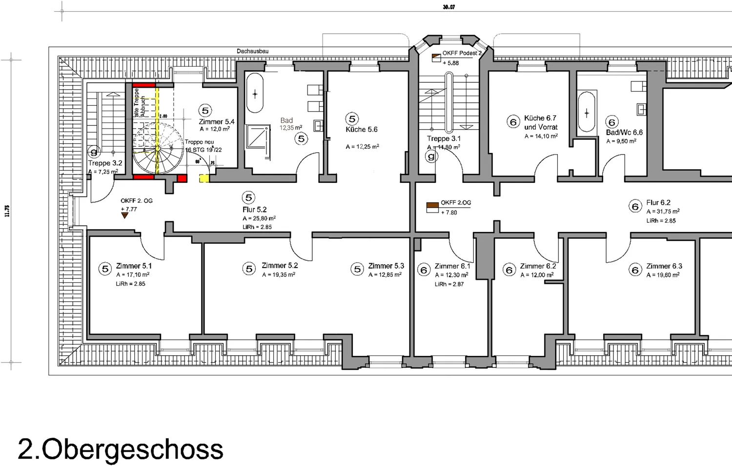 4 Zimmer Wohnung mit 160 m² in Münster – Bild 9